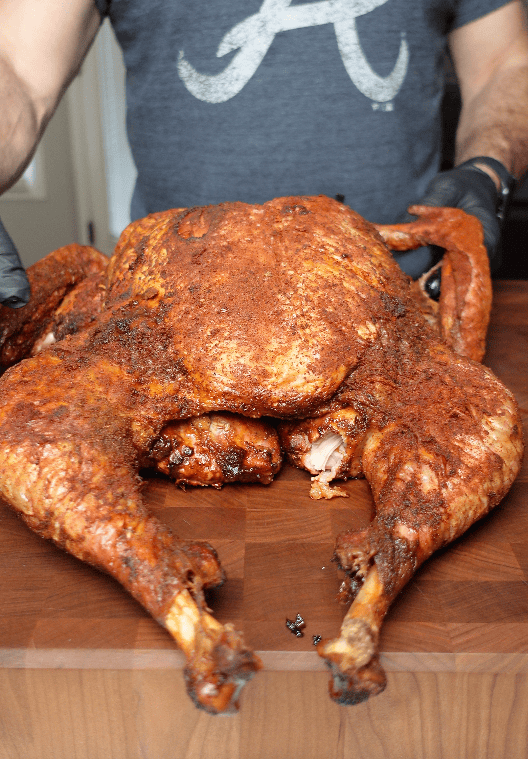 Smoked Spatchcock Turkey