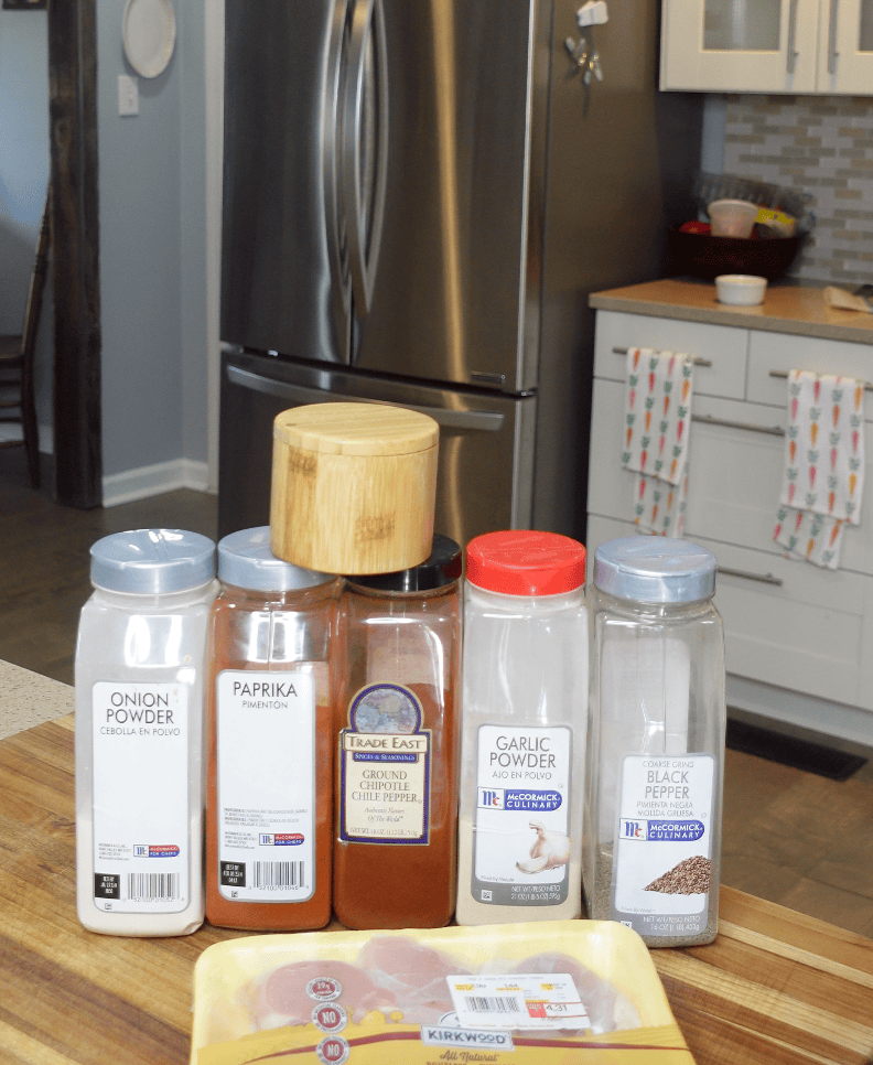 ingredients for homemade ranch dressing to chicken salad