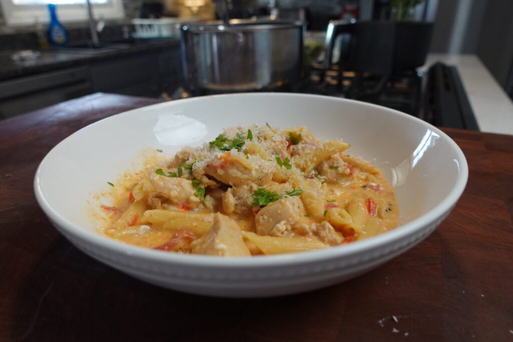 One Pot Cajun Chicken Pasta