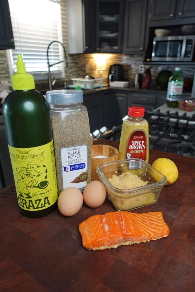 homemade smoked trout caesar dressing ingredients