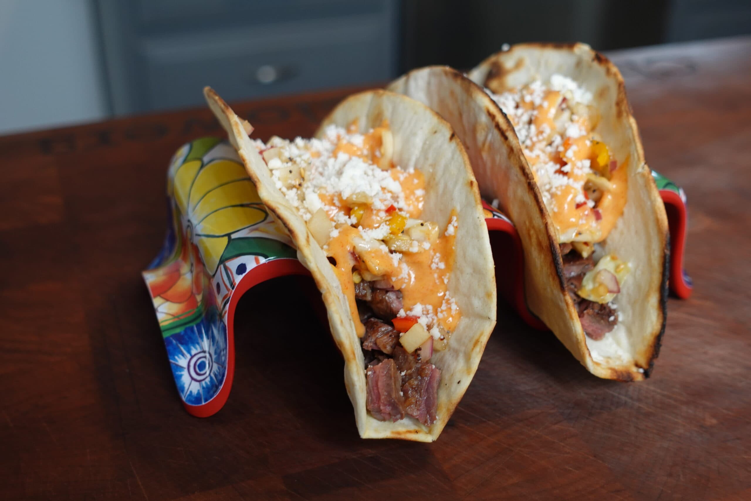 Korean Steak Tacos