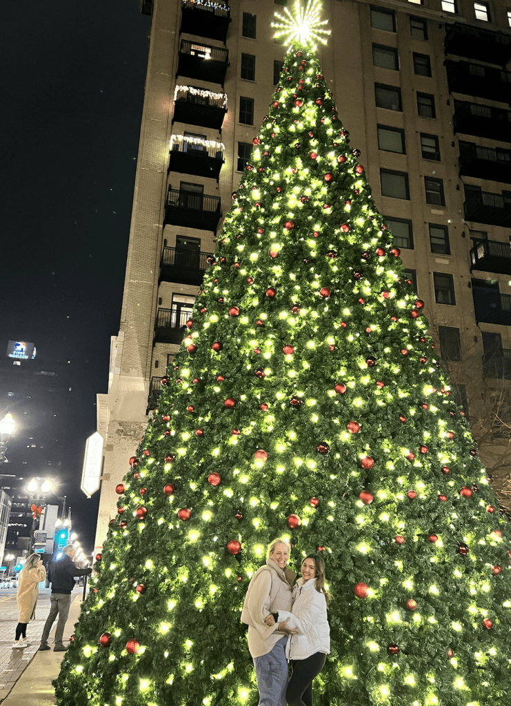 Christmas tree in Knoxville.
