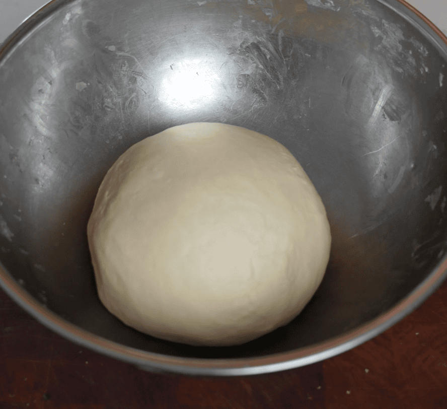 A large dough ball.