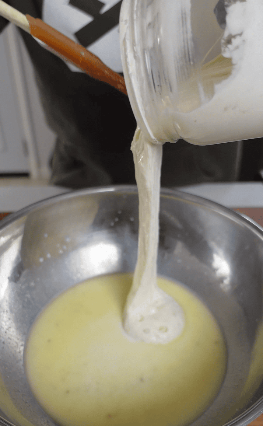 Sourdough Starter in a bowl.