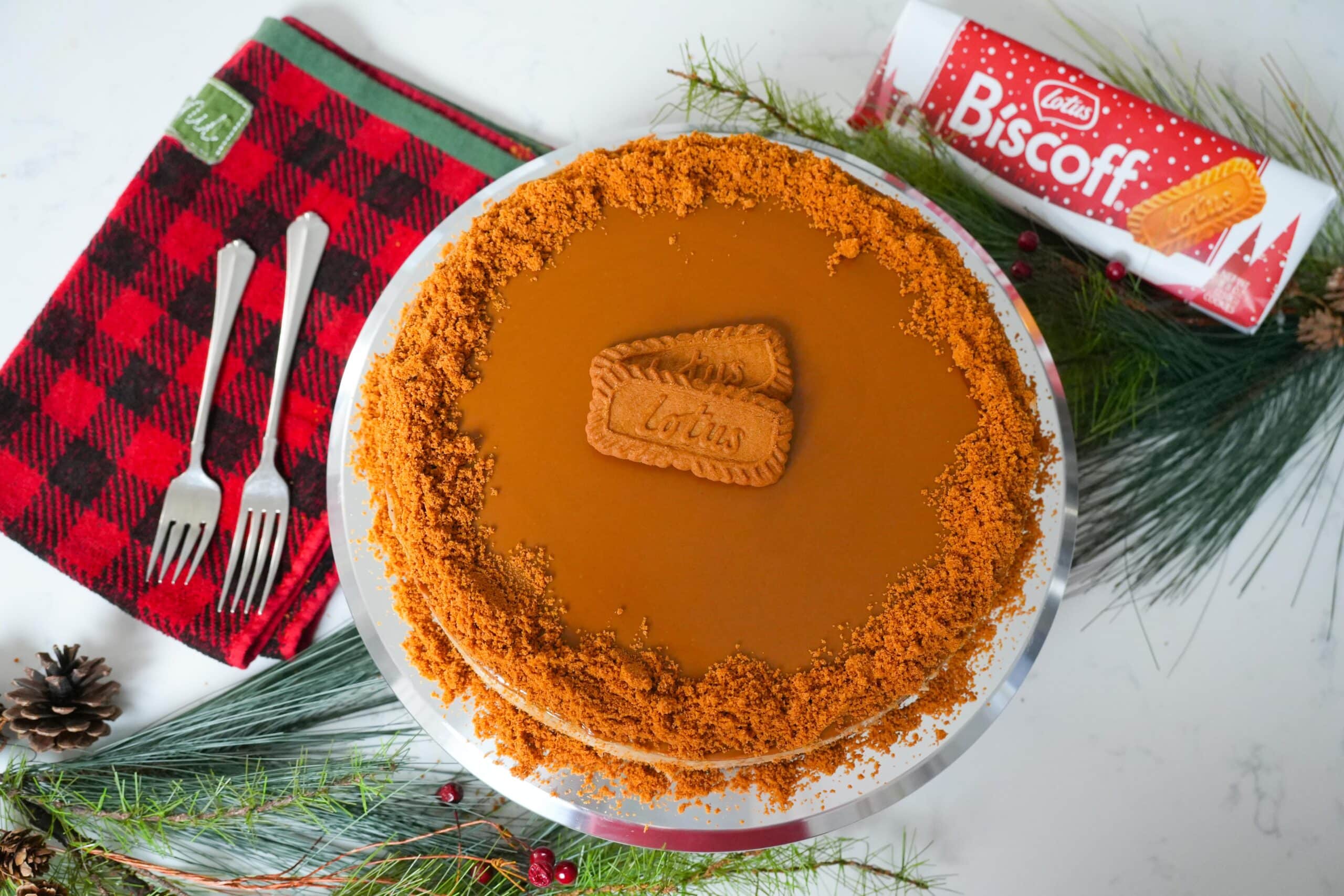 Cookie butter cheesecake.