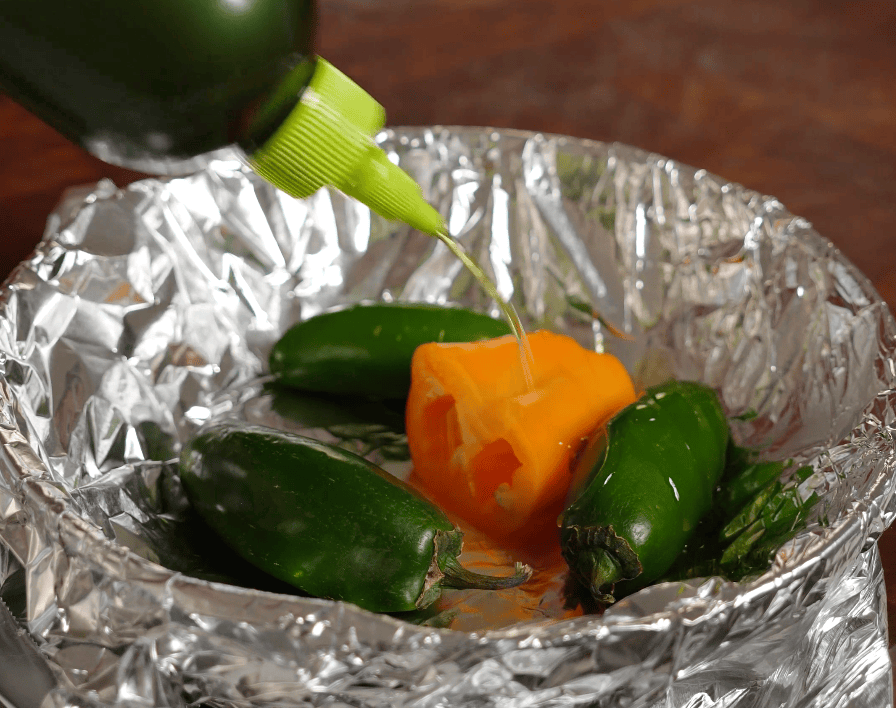 Peppers in a bowl.