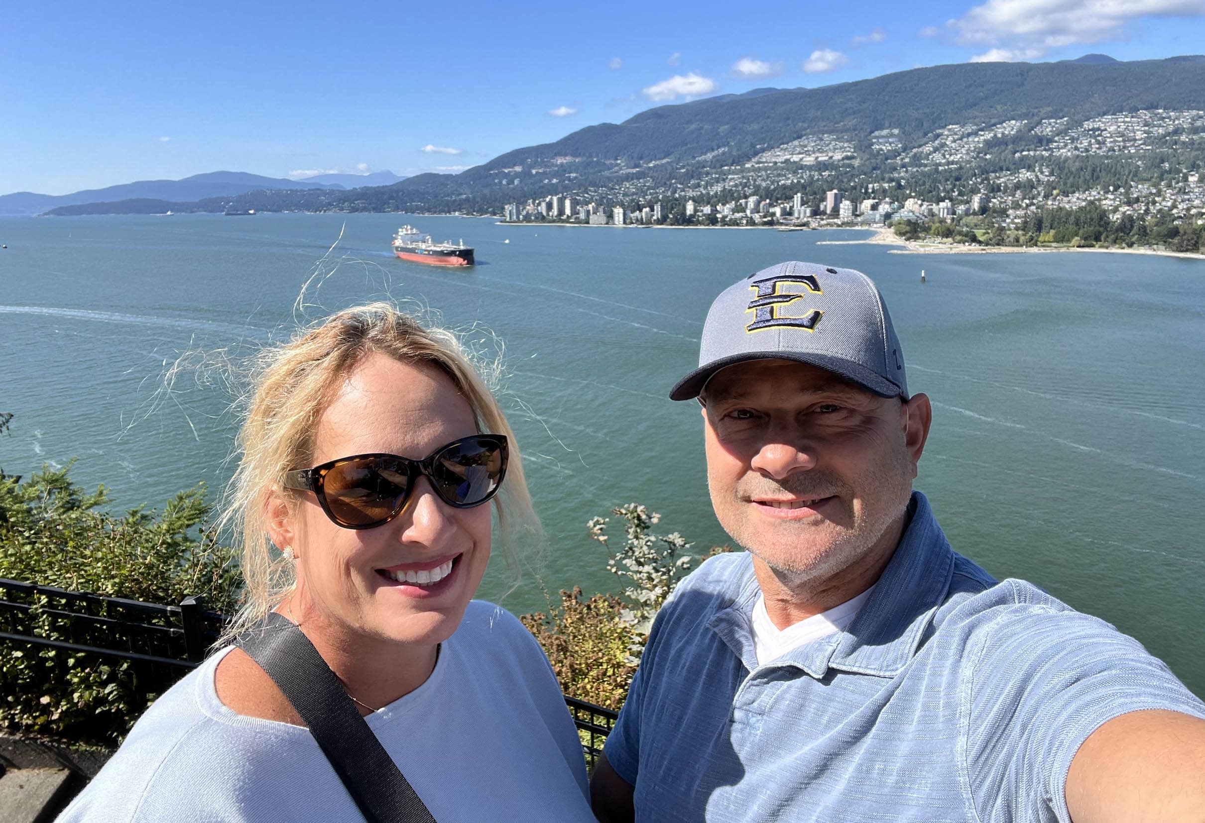A photo of Tim and Jacque on a trip to Seattle