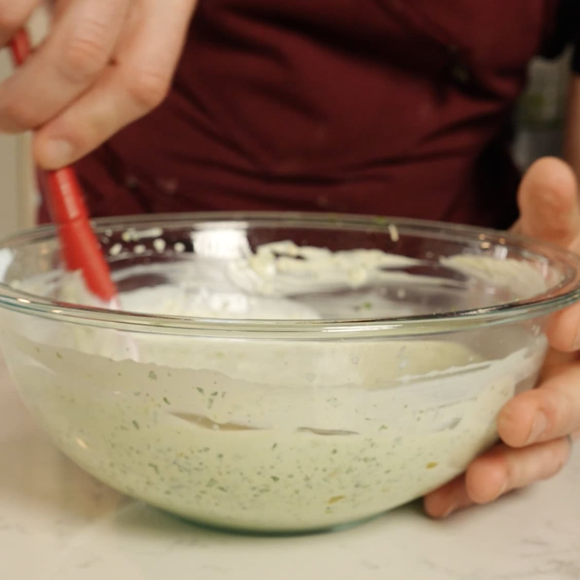 Combining jalapeño mixture 