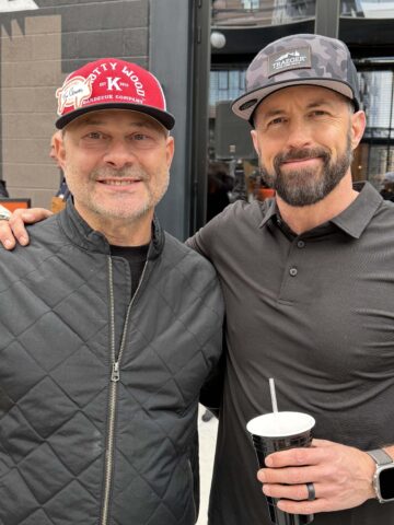 Tim and Jeremy Andrus from Traeger.