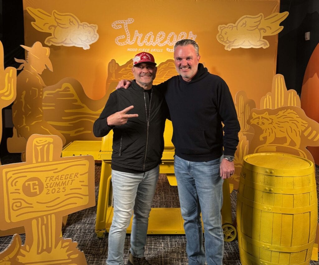 Tim at the Traeger summer 2025.