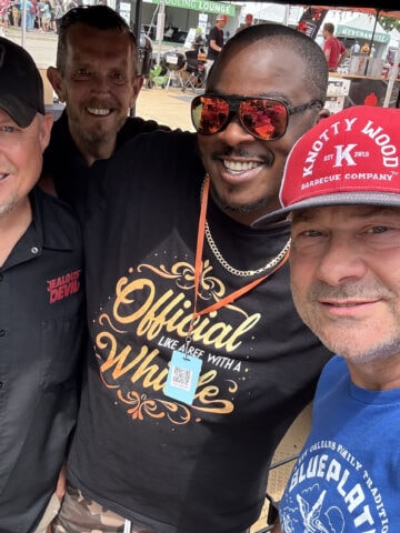 Tim with cooks from Jealous Devil.