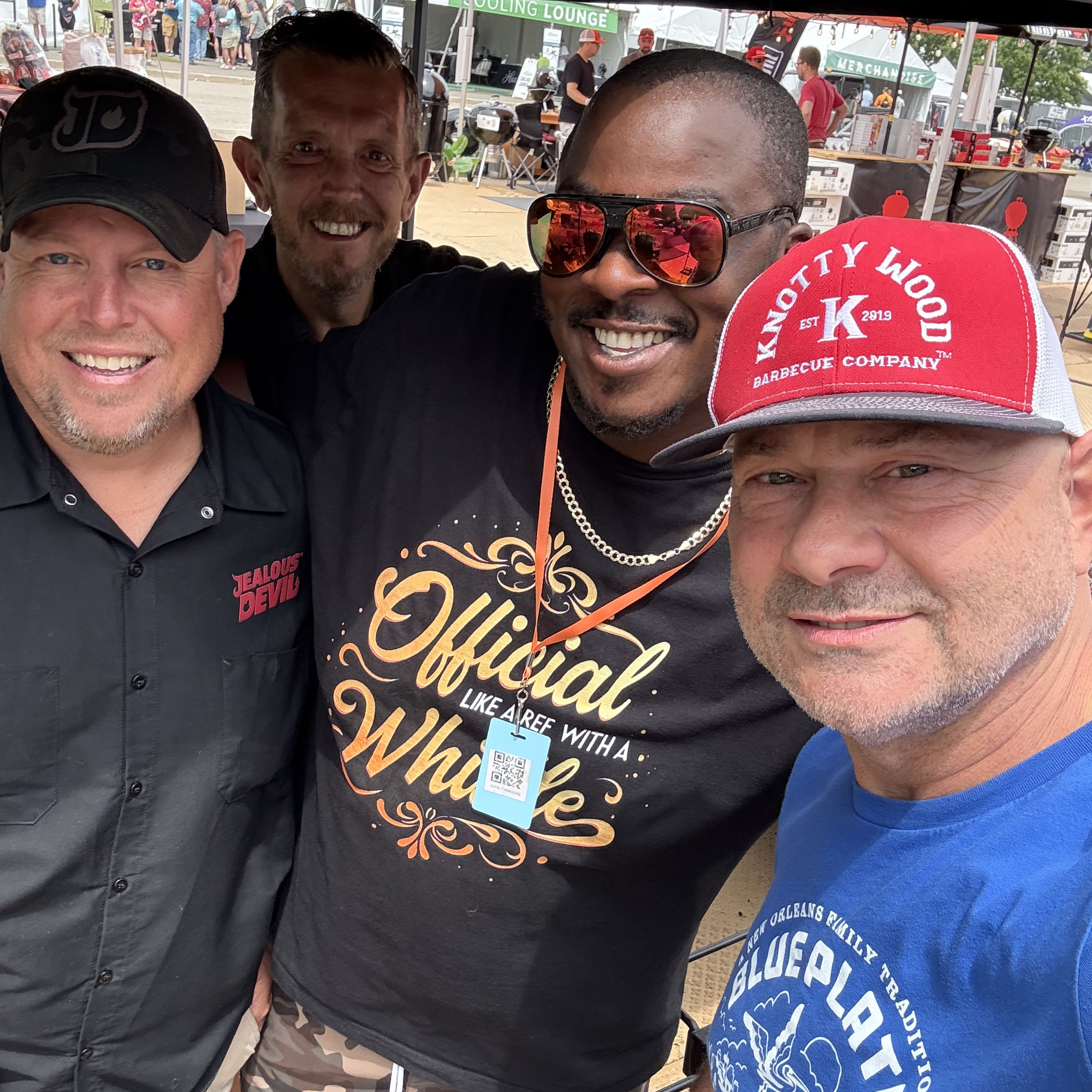 Picture with Tim and Jealous Devil crew