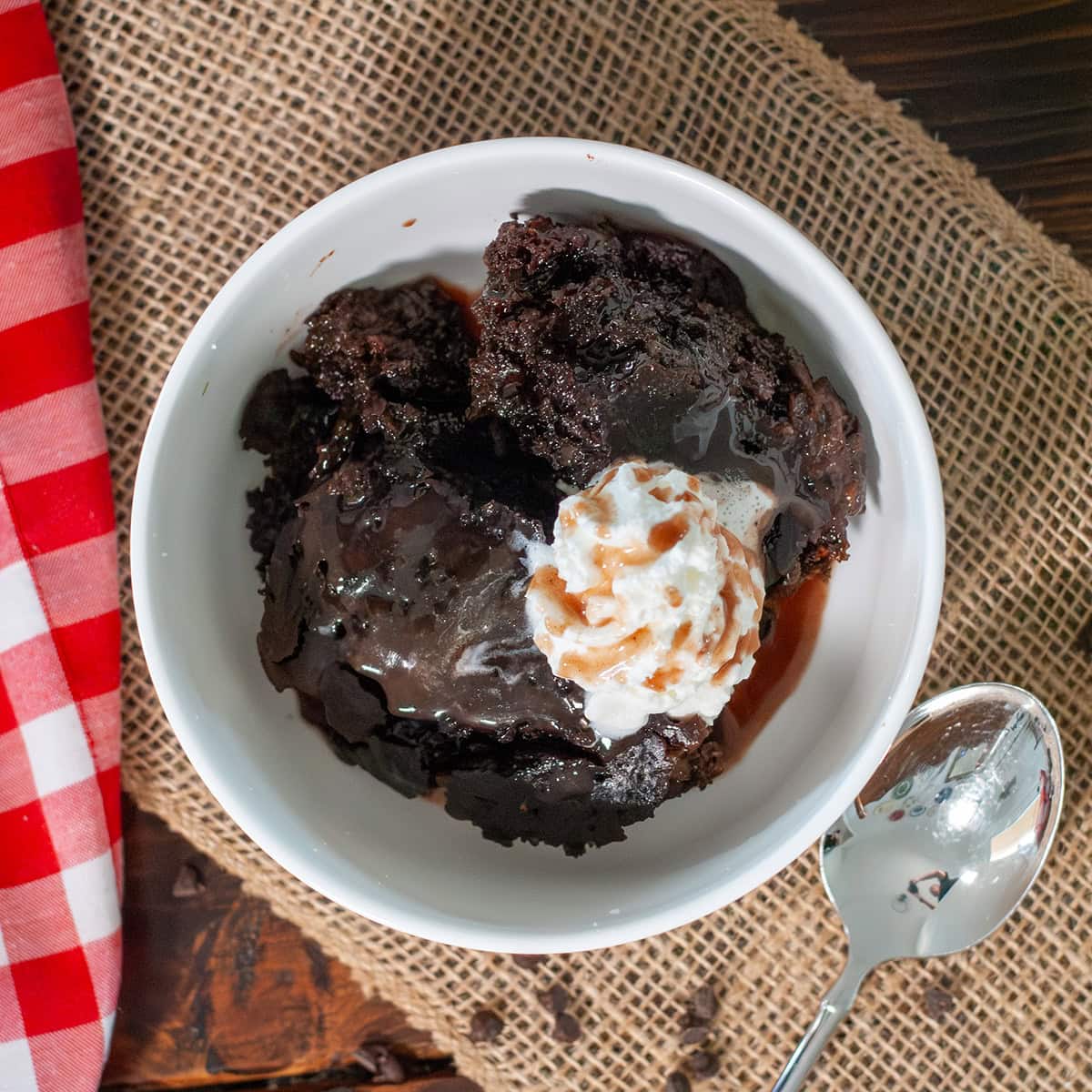 Chocolate Lava Cake (in the Slow Cooker)