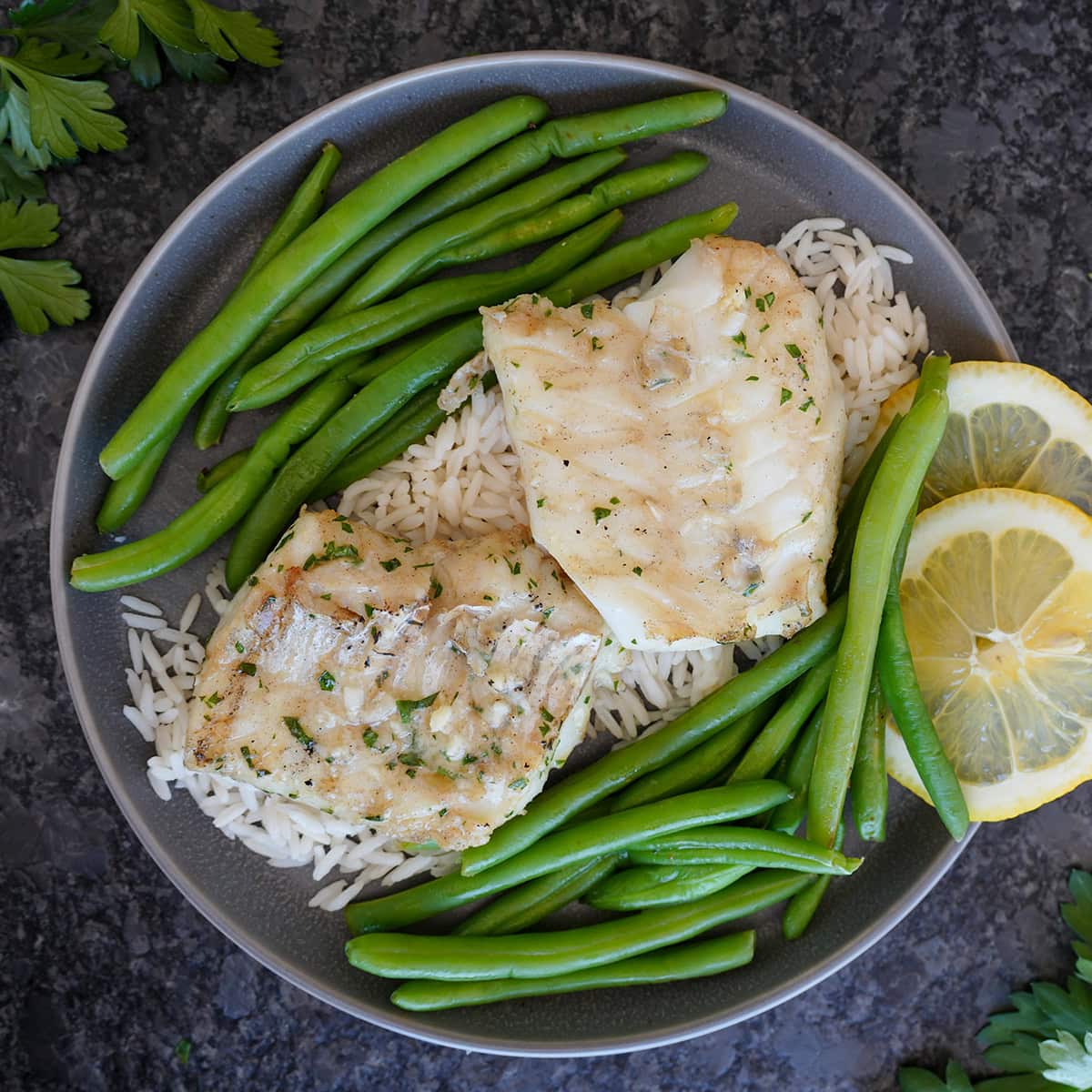 Grilled Cod Fish